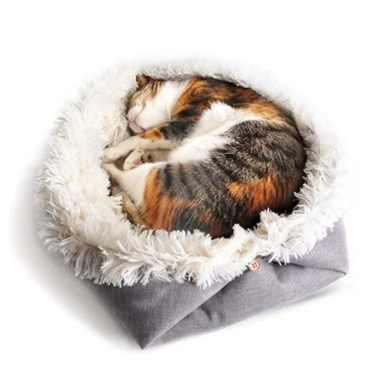 Coral Fleece Pet Bed